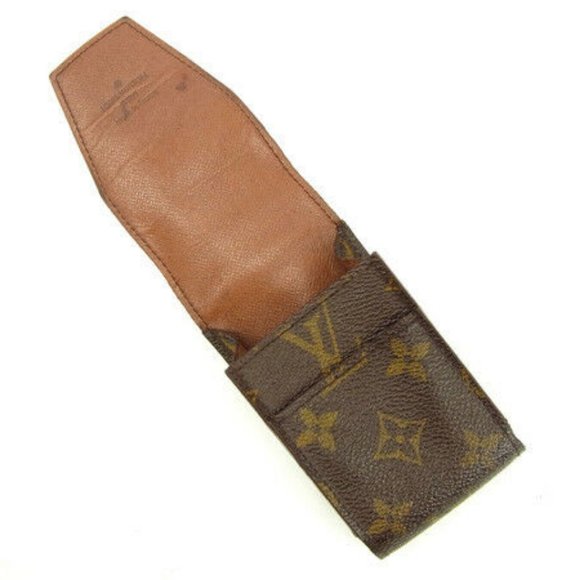 Louis Vuitton Cigarette case Monogram Brown Woman unisex Authentic Used - Picture 3 of 6